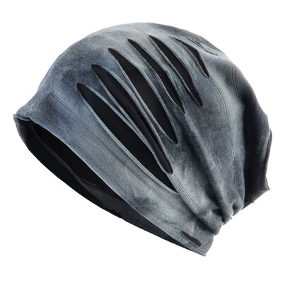 TQMSMY Modes saplēsta cepure vīriešiem Sieviešu tintes apdruka.