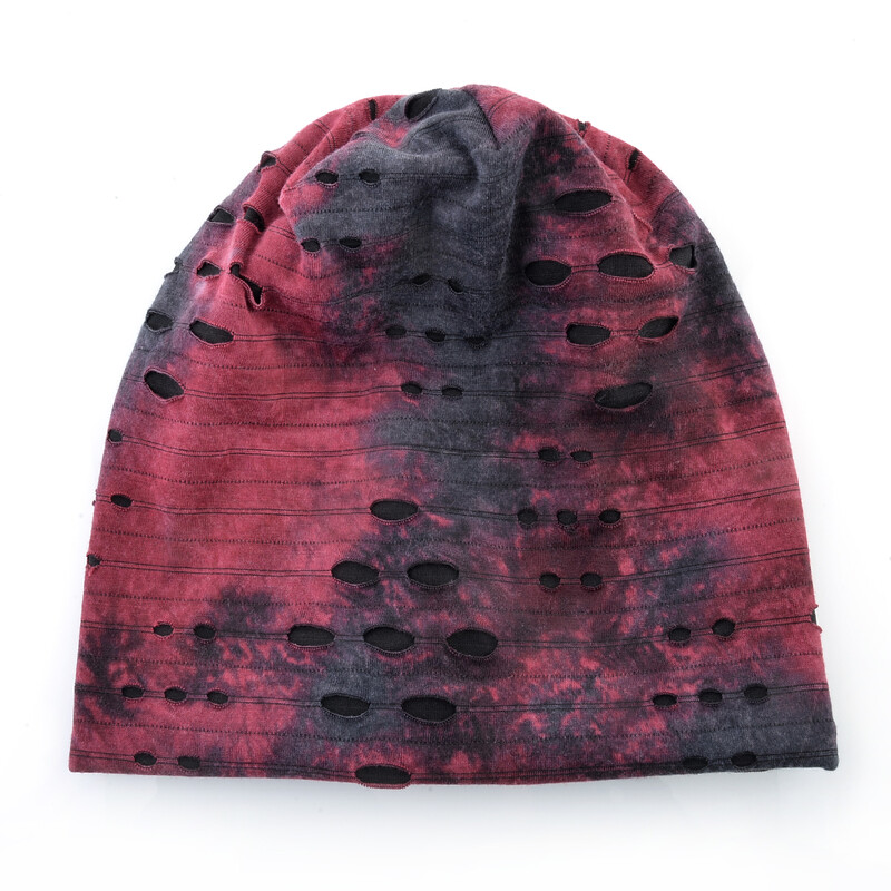 TQMSMY Modes saplēsta cepure vīriešiem Sieviešu tintes apdruka.