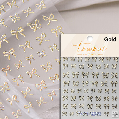 Crvena Crna Bijela Bowknot Line Rhinestones Zlato Srebrna Laser leptir mašna 3D samoljepljive naljepnice za ukrašavanje noktiju Naljepnice za manikuru