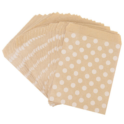 25/50 buc 13x18cm Mulțumesc, pungi de bomboane din hârtie kraft, pungă de ambalare pentru biscuiți, pentru oaspeți, pungă de cadou pentru decorarea unei petreceri de naștere