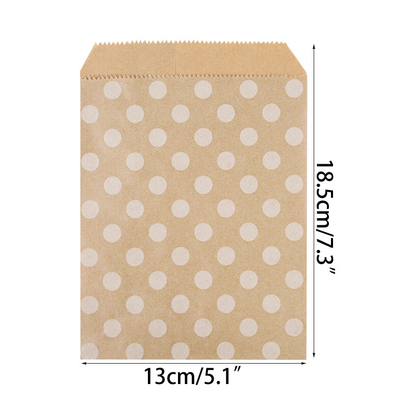 25/50 buc 13x18cm Mulțumesc, pungi de bomboane din hârtie kraft, pungă de ambalare pentru biscuiți, pentru oaspeți, pungă de cadou pentru decorarea unei petreceri de naștere