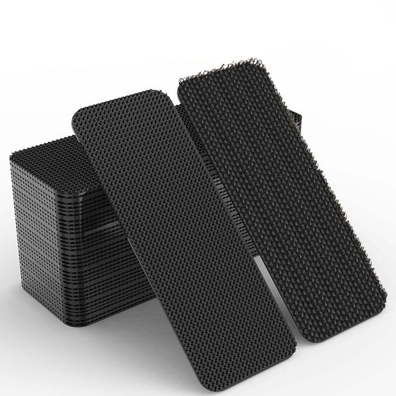 10/2 vienetų tvirtų lipnių fiksuotų automobilių grindų kilimėlių pleistrų su besiūlia dvipuse juosta, skirta buitiniam neslystančiam tvirtinimui