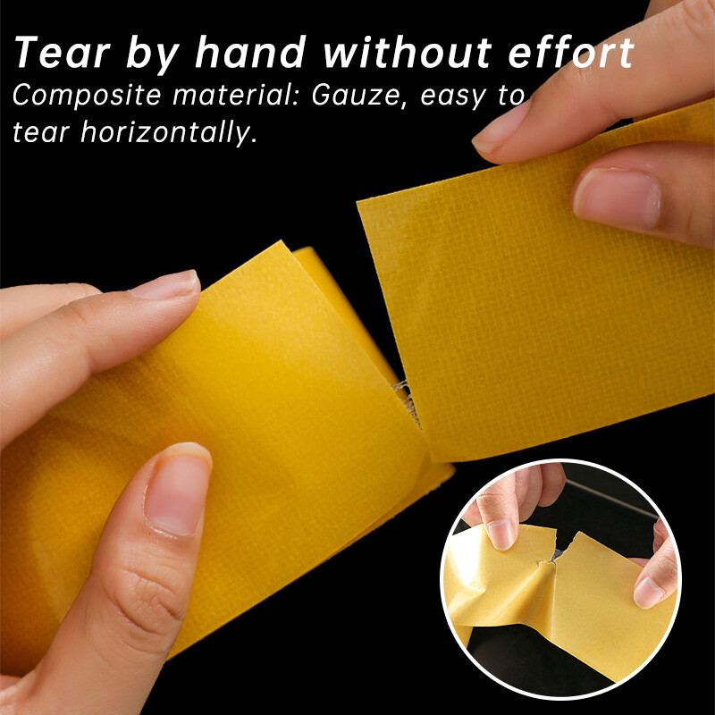 5M ülitugev kahepoolne teip Eriti tugev kleepuv libisemiskindel teip Veekindel teip läbipaistev võrguteip köögi-vannitoa jaoks