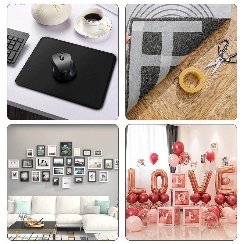 5M ülitugev kahepoolne teip Eriti tugev kleepuv libisemiskindel teip Veekindel teip läbipaistev võrguteip köögi-vannitoa jaoks