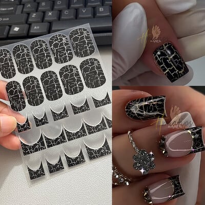 1 τμχ Sexy Leopard Nail Art Αυτοκόλλητα Αυτοκόλλητα Αυτοκόλλητα Αυτοκόλλητα Αξεσουάρ νυχιών μόδας για ζώα Αυτοκόλλητα νυχιών Decal