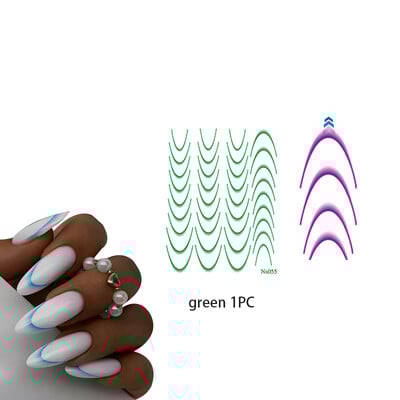 1 τμχ Sexy Leopard Nail Art Αυτοκόλλητα Αυτοκόλλητα Αυτοκόλλητα Αυτοκόλλητα Αξεσουάρ νυχιών μόδας για ζώα Αυτοκόλλητα νυχιών Decal