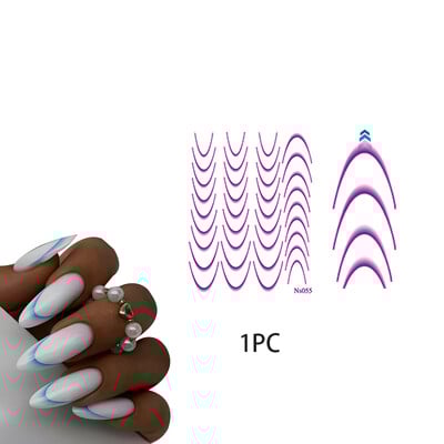 1 τμχ Sexy Leopard Nail Art Αυτοκόλλητα Αυτοκόλλητα Αυτοκόλλητα Αυτοκόλλητα Αξεσουάρ νυχιών μόδας για ζώα Αυτοκόλλητα νυχιών Decal