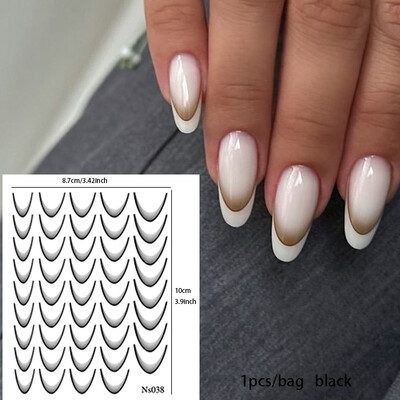 1 τμχ Sexy Leopard Nail Art Αυτοκόλλητα Αυτοκόλλητα Αυτοκόλλητα Αυτοκόλλητα Αξεσουάρ νυχιών μόδας για ζώα Αυτοκόλλητα νυχιών Decal