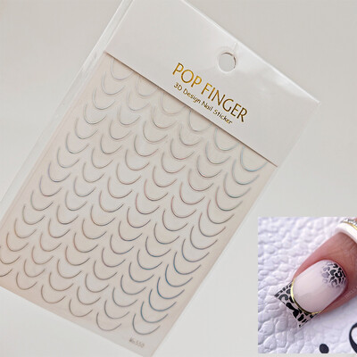 1 τμχ Sexy Leopard Nail Art Αυτοκόλλητα Αυτοκόλλητα Αυτοκόλλητα Αυτοκόλλητα Αξεσουάρ νυχιών μόδας για ζώα Αυτοκόλλητα νυχιών Decal