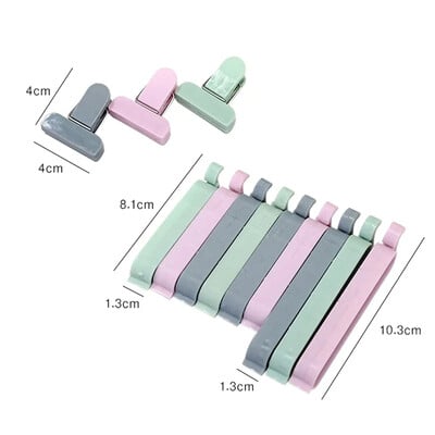 Prijenosne kopče za vrećice Skladištenje Svježina Stezaljka za brtvljenje Vrećice za grickalice Brtvena kopča za pečatiranje hrane Plastična pinceta Kuhinjski alati