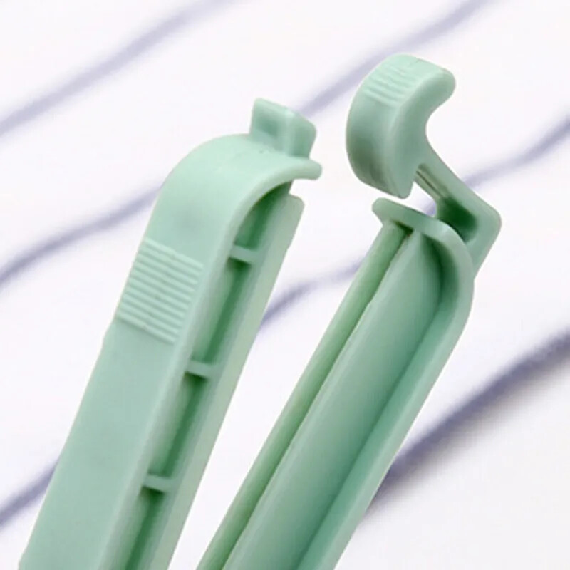 Prijenosne kopče za vrećice Skladištenje Svježina Stezaljka za brtvljenje Vrećice za grickalice Brtvena kopča za pečatiranje hrane Plastična pinceta Kuhinjski alati