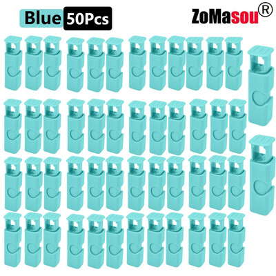 50/1 τεμ. επαναχρησιμοποιήσιμα κλιπ σφράγισης τροφίμων Κλιπ τσάντας αποθήκευσης ψωμιού για τσάντες περιτυλίγματος σνακ Σφιγκτήρας ελατηρίου Οργάνωση κουζίνας Σφιγκτήρας σφράγισης