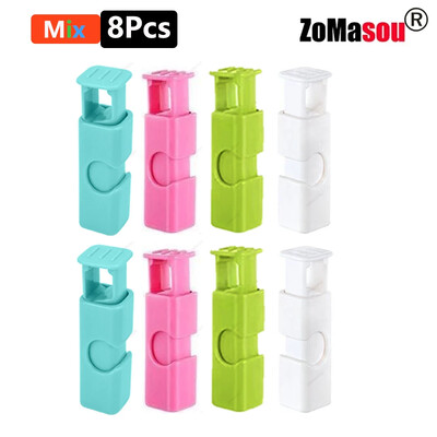 50/1 τεμ. επαναχρησιμοποιήσιμα κλιπ σφράγισης τροφίμων Κλιπ τσάντας αποθήκευσης ψωμιού για τσάντες περιτυλίγματος σνακ Σφιγκτήρας ελατηρίου Οργάνωση κουζίνας Σφιγκτήρας σφράγισης