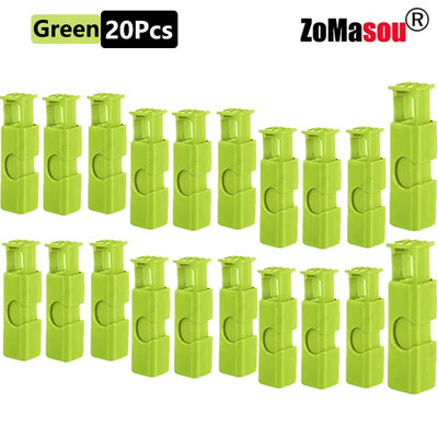 50/1 τεμ. επαναχρησιμοποιήσιμα κλιπ σφράγισης τροφίμων Κλιπ τσάντας αποθήκευσης ψωμιού για τσάντες περιτυλίγματος σνακ Σφιγκτήρας ελατηρίου Οργάνωση κουζίνας Σφιγκτήρας σφράγισης