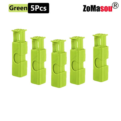 50/1 τεμ. επαναχρησιμοποιήσιμα κλιπ σφράγισης τροφίμων Κλιπ τσάντας αποθήκευσης ψωμιού για τσάντες περιτυλίγματος σνακ Σφιγκτήρας ελατηρίου Οργάνωση κουζίνας Σφιγκτήρας σφράγισης