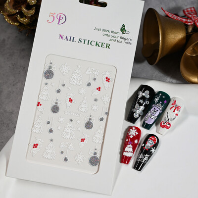 1kom 5D Kawaii naljepnica za nokte Šareno cvjetno slovo Nail Art Slider Crtani manikurni samoljepljivi ukrasi za nokte za djevojčice