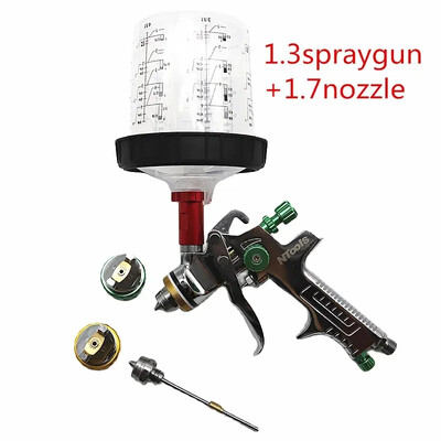 2024 New Style 1,3/1,4/1,7mm otsik Professionaalne pihustuspüstoli värvipihusti Air Mini pihustuspüstol autode värvimiseks Aerograafi tööriist