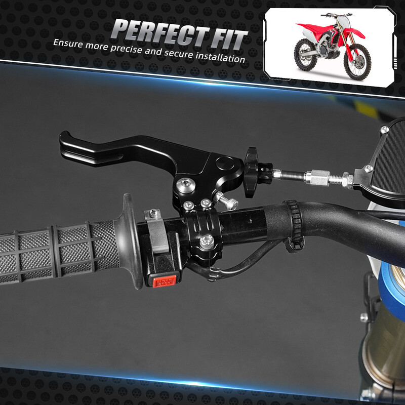 Συγκρότημα μοχλού συμπλέκτη CNC 22mm 7/8" για αξεσουάρ μοτοσυκλέτας Honda Suzuki Yamaha Kawasaki Triumph