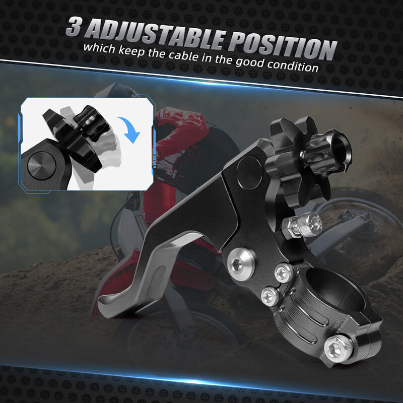 Συγκρότημα μοχλού συμπλέκτη CNC 22mm 7/8" για αξεσουάρ μοτοσυκλέτας Honda Suzuki Yamaha Kawasaki Triumph