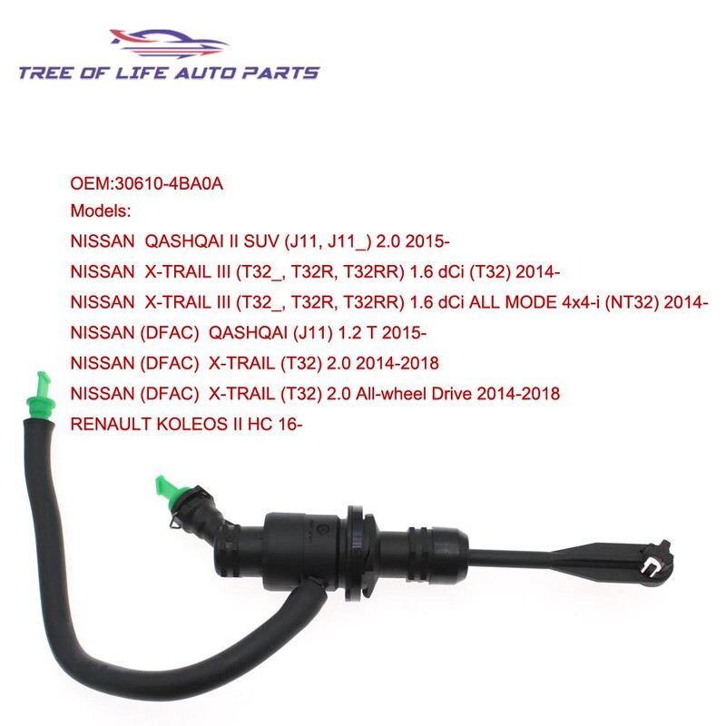 Νέος κύριος κύλινδρος συμπλέκτη 306104BA0A Για NISSAN X-TRAIL III 1.6DCI 2.0DCI 2014 2015 2016 2017 2018 2019 2022 QASHQAI II 2015-