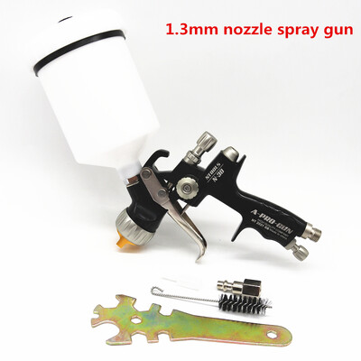 Pištolj za prskanje s pištoljem za boju automobila od 1,3 i 1,7 mm sa spremnikom za miješanje od 600 CC i adapterom za raspršivanje laka za raspršivanje boje / pištolj za raspršivanje na zrak / zračni alati
