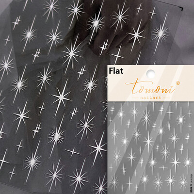 Auriu, argintiu, stea cu laser, roz, sclipici colorat, strălucire, strălucire, strasuri, decorațiuni pentru unghii, autocolante, decalcomanii pentru manichiură