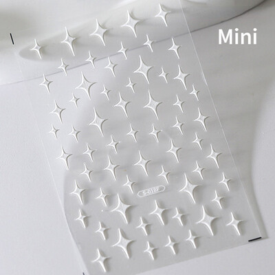 Auriu, argintiu, stea cu laser, roz, sclipici colorat, strălucire, strălucire, strasuri, decorațiuni pentru unghii, autocolante, decalcomanii pentru manichiură