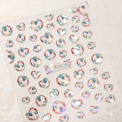 Καλοκαιρινή παραλία Dreamy Water Bubble Γοργόνα Κοχύλι Αστερίας Μέδουσες Αστερίες Μαλακό ανάγλυφο Διακόσμηση Νυχιών Αυτοκόλλητα Μανικιούρ Αυτοκόλλητα