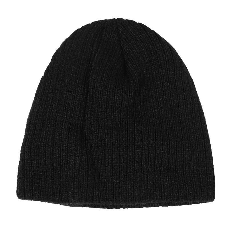 Unisex Snow Labal Zimske kape Jednobojne pletene kape za muškarce i žene Beanie Cap Outdoor Dodavanje krznene podstave Tople sportske kape