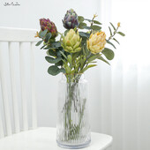 SunMade Νέα Τεχνητά Φυτά Φρούτα Αγκινάρας υψηλής ποιότητας Διακόσμηση σαλονιού Ανθοσυνθέσεις Αξεσουάρ Plantas Artificales