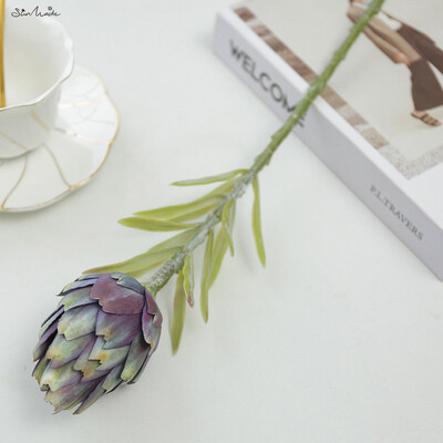 SunMade Νέα Τεχνητά Φυτά Φρούτα Αγκινάρας υψηλής ποιότητας Διακόσμηση σαλονιού Ανθοσυνθέσεις Αξεσουάρ Plantas Artificales