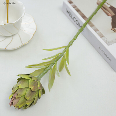 SunMade Νέα Τεχνητά Φυτά Φρούτα Αγκινάρας υψηλής ποιότητας Διακόσμηση σαλονιού Ανθοσυνθέσεις Αξεσουάρ Plantas Artificales