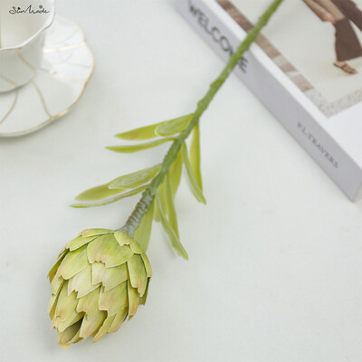 SunMade Νέα Τεχνητά Φυτά Φρούτα Αγκινάρας υψηλής ποιότητας Διακόσμηση σαλονιού Ανθοσυνθέσεις Αξεσουάρ Plantas Artificales