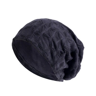 Φθινοπωρινά & Πρώιμα Χειμώνα Cotton Beanie Ruffled Skullies & Beanies