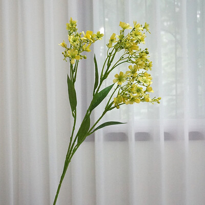 Garš zars Ziedu kompozīcijas viltoti augi flores mākslīgie dzīvokļi dekorē indie istabu dekori