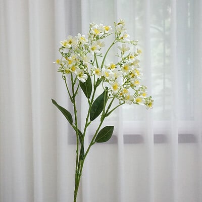 Garš zars Ziedu kompozīcijas viltoti augi flores mākslīgie dzīvokļi dekorē indie istabu dekori