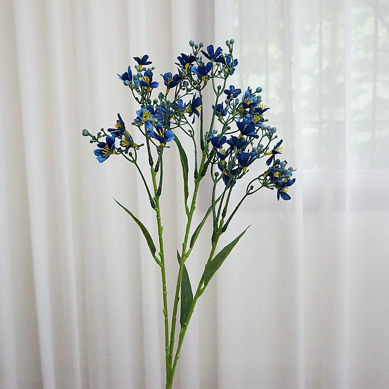 Garš zars Ziedu kompozīcijas viltoti augi flores mākslīgie dzīvokļi dekorē indie istabu dekori