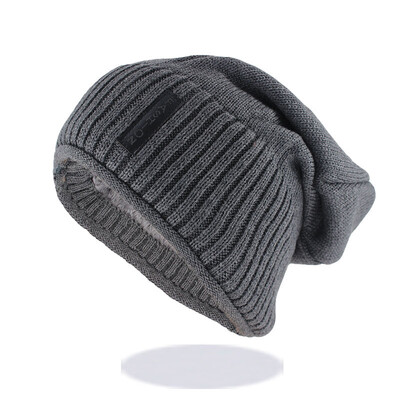 Νέο στυλ Μόδας Ανδρικά Καπέλα χειμωνιάτικα ζεστά καπέλα Casual Wool επώνυμα βαμβακερά φασόλια για ενήλικες Hip hop πλεκτά ανδρικά καπέλα Έκπτωση καπό