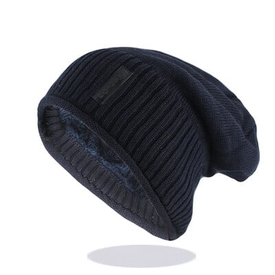 Νέο στυλ Μόδας Ανδρικά Καπέλα χειμωνιάτικα ζεστά καπέλα Casual Wool επώνυμα βαμβακερά φασόλια για ενήλικες Hip hop πλεκτά ανδρικά καπέλα Έκπτωση καπό