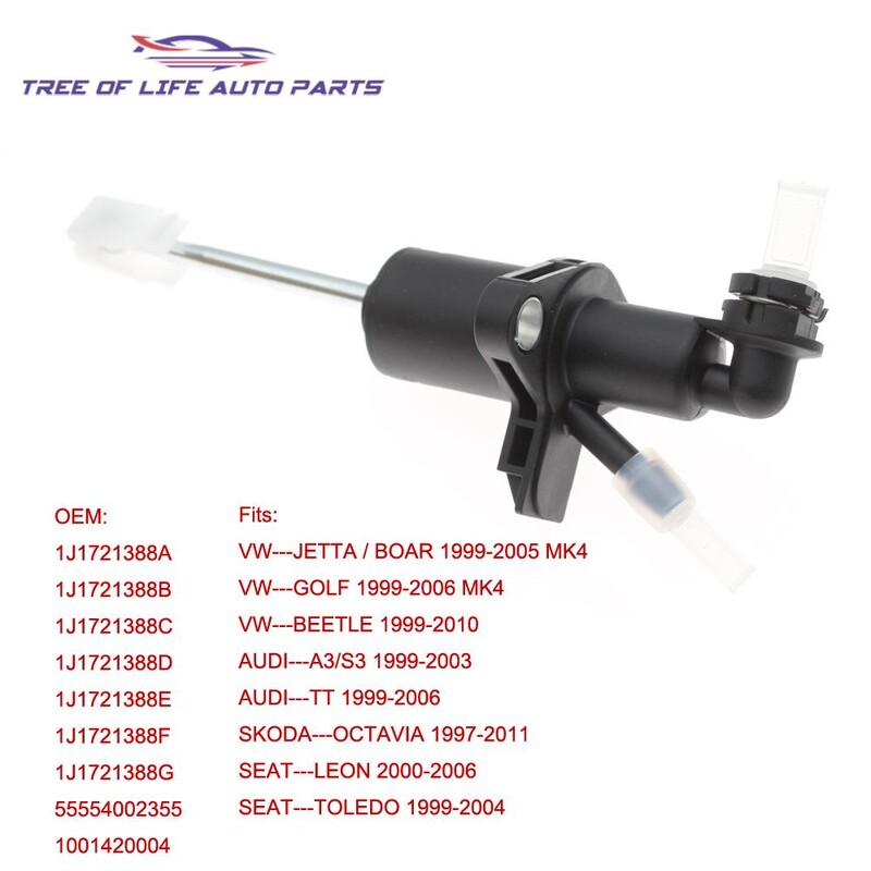 Za VW Jetta Bora Golf MK4 Buba Audi A3 TT Seat Leon Toledo Glavni cilindar kvačila 1J1721388A 1J1721388D 1J1721388G 1J1721388F