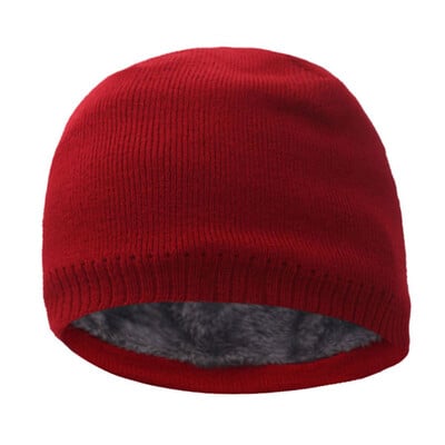 Skullies Beanies Ανδρικό πλεκτό καπέλο Χειμερινά καπέλα για γυναίκες Καπέλα Ανδρικά χειμερινά Beanie Gorro Ζεστό παχύ γούνινο καπό Homme Καπέλο κρανίο