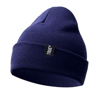 Letter True Ležerne kape u 10 boja za muškarce Ženske modne pletene zimske kape Jednobojne hip-hop Skullies šešir Šešir Unisex kapa
