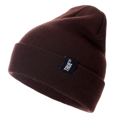 Letter True Ležerne kape u 10 boja za muškarce Ženske modne pletene zimske kape Jednobojne hip-hop Skullies šešir Šešir Unisex kapa