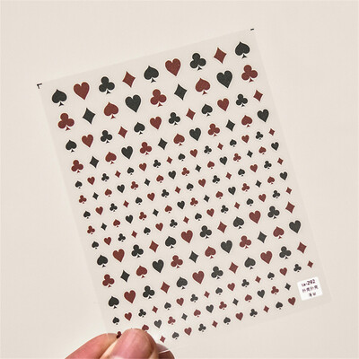 1 τμχ Αυτοκόλλητα 5D Relief Kawaii Lace Nail Art Sweet Cool Διακοσμητικά νυχιών με δικτυωτό ιαπωνικό αυτοκόλλητα αυτοκόλλητα αξεσουάρ DIY