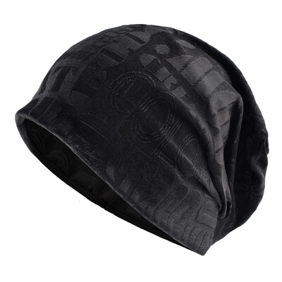 Ocazional Skullies Beanie Femei Tricotate Litere Cu Motiv de Flori Pălării Bărbați Eșarfă Beanie Multifunction Outdoor Bonnet Cap Turban Ciclism