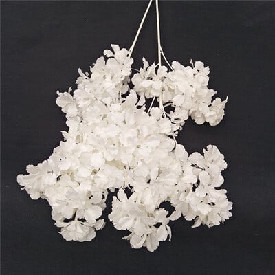 90cm Μεταξωτό Ορτανσία Λευκό κλαδί Drifting Snow Gypsophila Τεχνητά λουλούδια άνθη κερασιάς Αψίδα γάμου Διακοσμήστε ψεύτικο λουλούδι