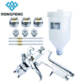 RONGPENG dažų purškimo pistoletas. 1,4, 1,7, 2,0 mm purkštukai Profesionalus HVLP su didelio purškimo dažymu automobilių dažymo įrankiui