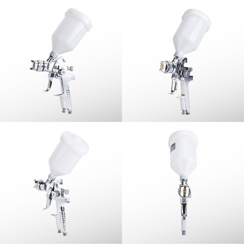 RONGPENG dažų purškimo pistoletas. 1,4, 1,7, 2,0 mm purkštukai Profesionalus HVLP su didelio purškimo dažymu automobilių dažymo įrankiui