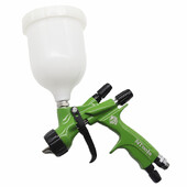 Pistol de pulverizare pentru vopsea HVLP cu duză de 1,3 mm Pistole de pulverizare pentru vopsea cu aer Aerograf pentru vopsirea aerografului auto, pistol de pulverizare pentru reparații, unelte cu aer