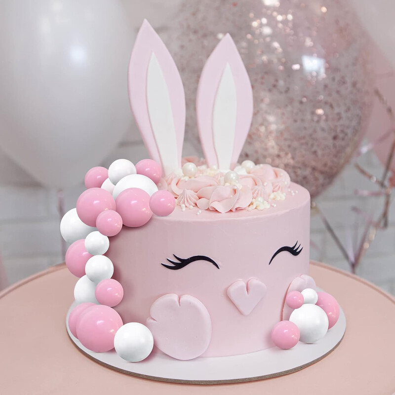 5 kom kuglica nadjev za tortu zlatno srebrna kadulja zelena cupcake nadjev za tortu kuglice za rođendansku proslavu vjenčanje ukrasi za tuširanje